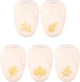 Vaessen creative pons set - figuurpons - herfstblaadjes - 5 st. - 1,7 tot 2,5 cm