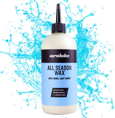 Airolube all season wax - natuurlijke kettingwax voor natte en droge weersomstandigheden - biologisch afbreekbaar alternatief voor squirt lube - chain wax - chain lube - smeermiddel voor fietsketting - 500ml