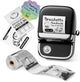 Phomemo m150 - bluetooth label maker - thermische mini printer - draagbare labelprinter - 203 dpi - voor organisatie en creatieve labels - zwart