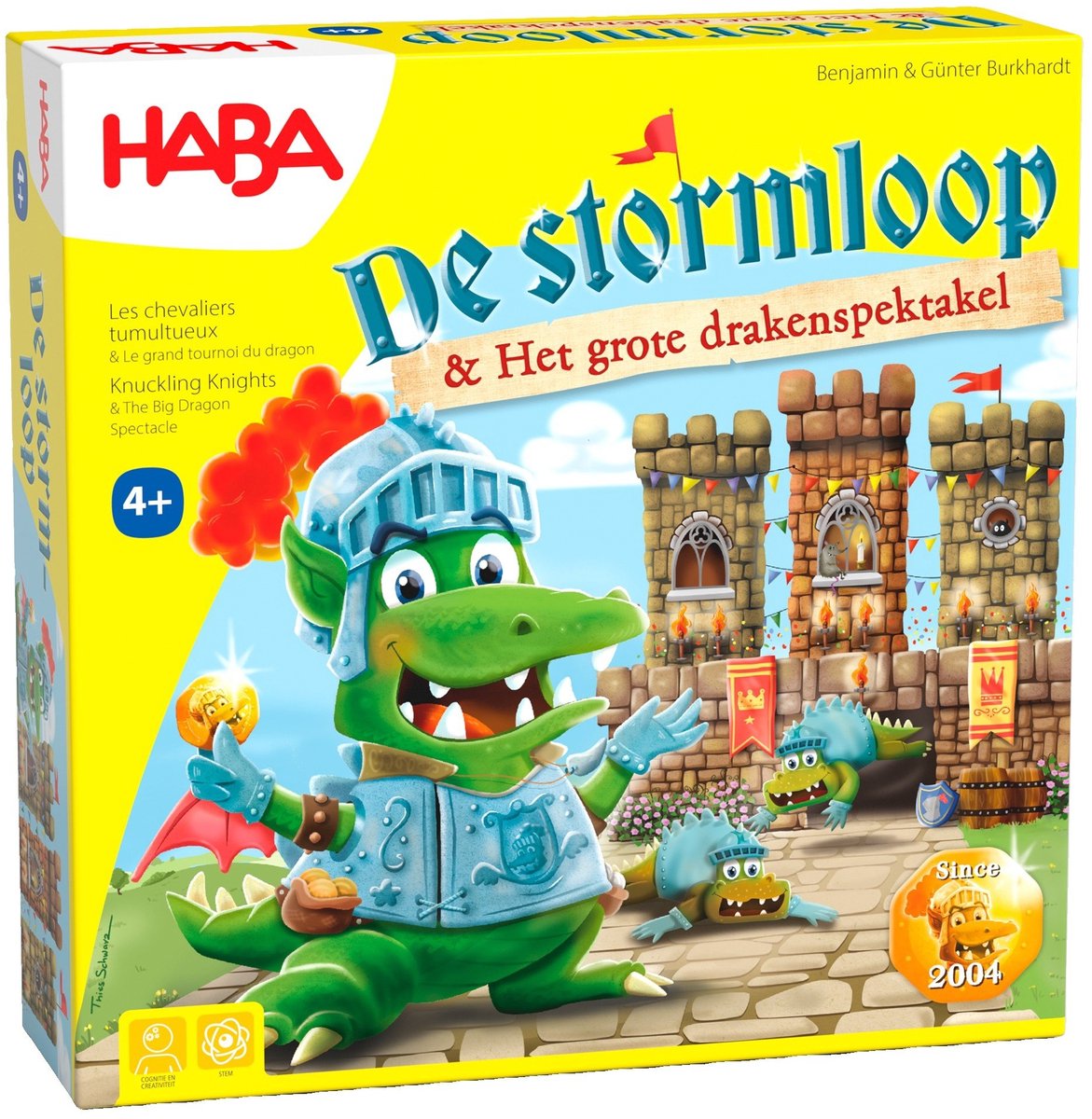 Haba spel - de stormloop het grote drakenspektakel - 4+