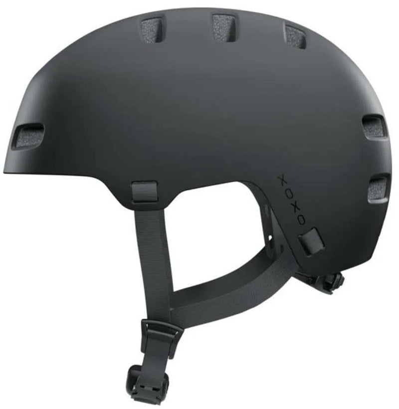 Abus fietshelm xoxo velvelt black l - 57-61 cm - zwart - geschikt voor gebruik op elektrische fietsen - stadsfietsen - 440 g l