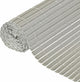 Nature - tuinscherm - dubbelzijdig - 1.5 x 3m - pvc - grijs - zeer goede afscherming