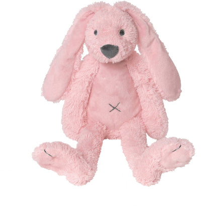 Happy horse konijn richie knuffel 58cm - roze - baby knuffel