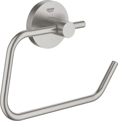 Grohe essentials toiletrolhouder - supersteel (rvs)