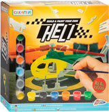 Grafix houten bouw- en schilderpakket - helikopter - afbeelding 1