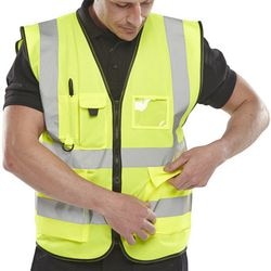 Hesje b seen hi-vis executive geel s