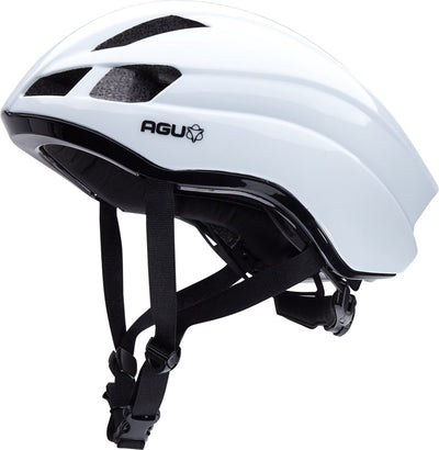 Agu transsonic - racehelm - mips - aerodynamisch - wit - unisex - 52-56cm - lichtgewicht s