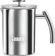 Bialetti cappuccinatore induction melkopschuimer 330 ml – rvs melkopschuimer voor inductie – handmatige melkopschuimer – voor cappuccino latte macchiato