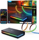 Govee ai sync box 2 75–85 inch - hdmi sync box met ledverlichting - rgbicw - app-bediening - alexa google - matter compatibel
