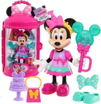 Just play disney minnie mouse fabulous fashion pop - minnie mouse pop met kleding en accessoires