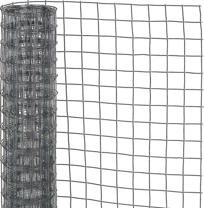Nature - verzinkt staal gaas - 10 x 0,50m - grijs - 12,7mm mazen