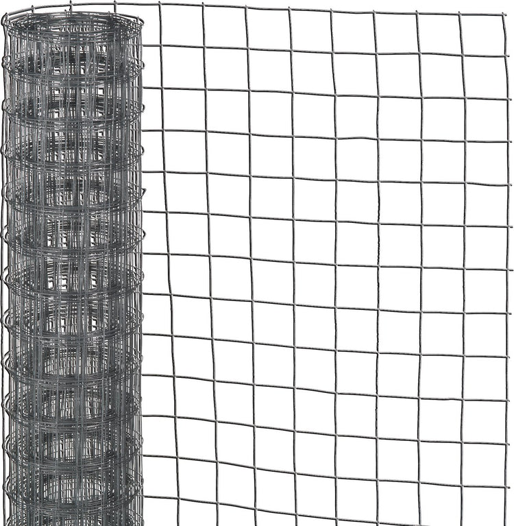 Nature - verzinkt staal gaas - 10 x 0,50m - grijs - 12,7mm mazen