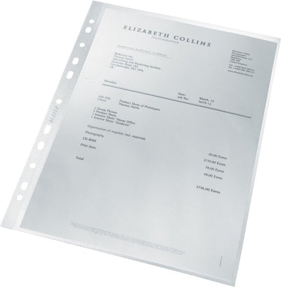 Showtassen leitz recycle a4 transparant
