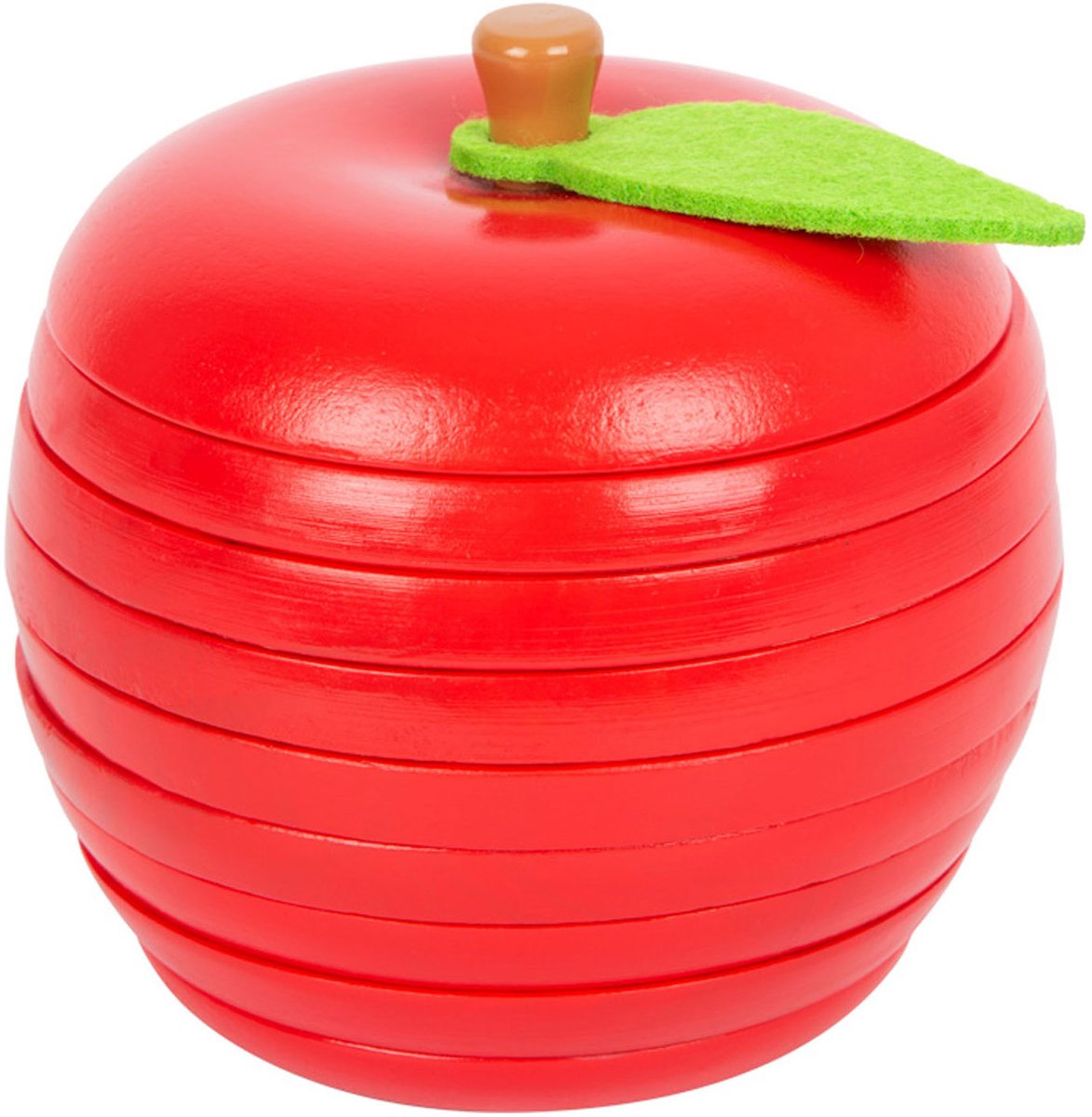 Small foot - houten stapelspel appel