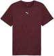 Puma m tad essentials heather cat tee (cf small cat) heren sportshirt - ruby shimmer heather