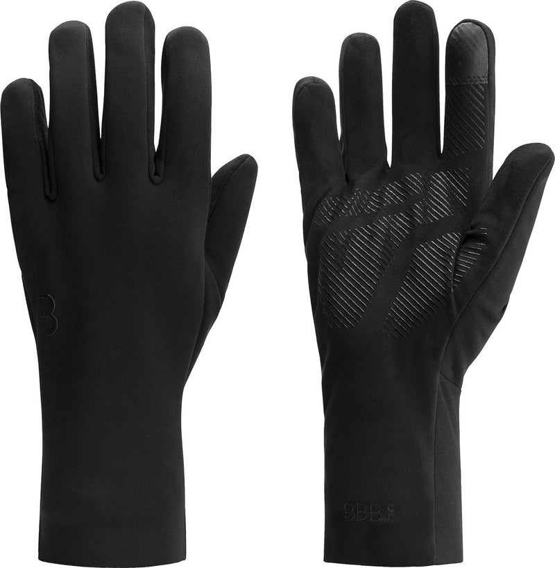 Bbb cycling airshield wielrenhandschoenen winter - 5 - 15 ℃ - wind waterproof - fietshandschoenen heren en dames - zwart - maat xxxl - bwg-45