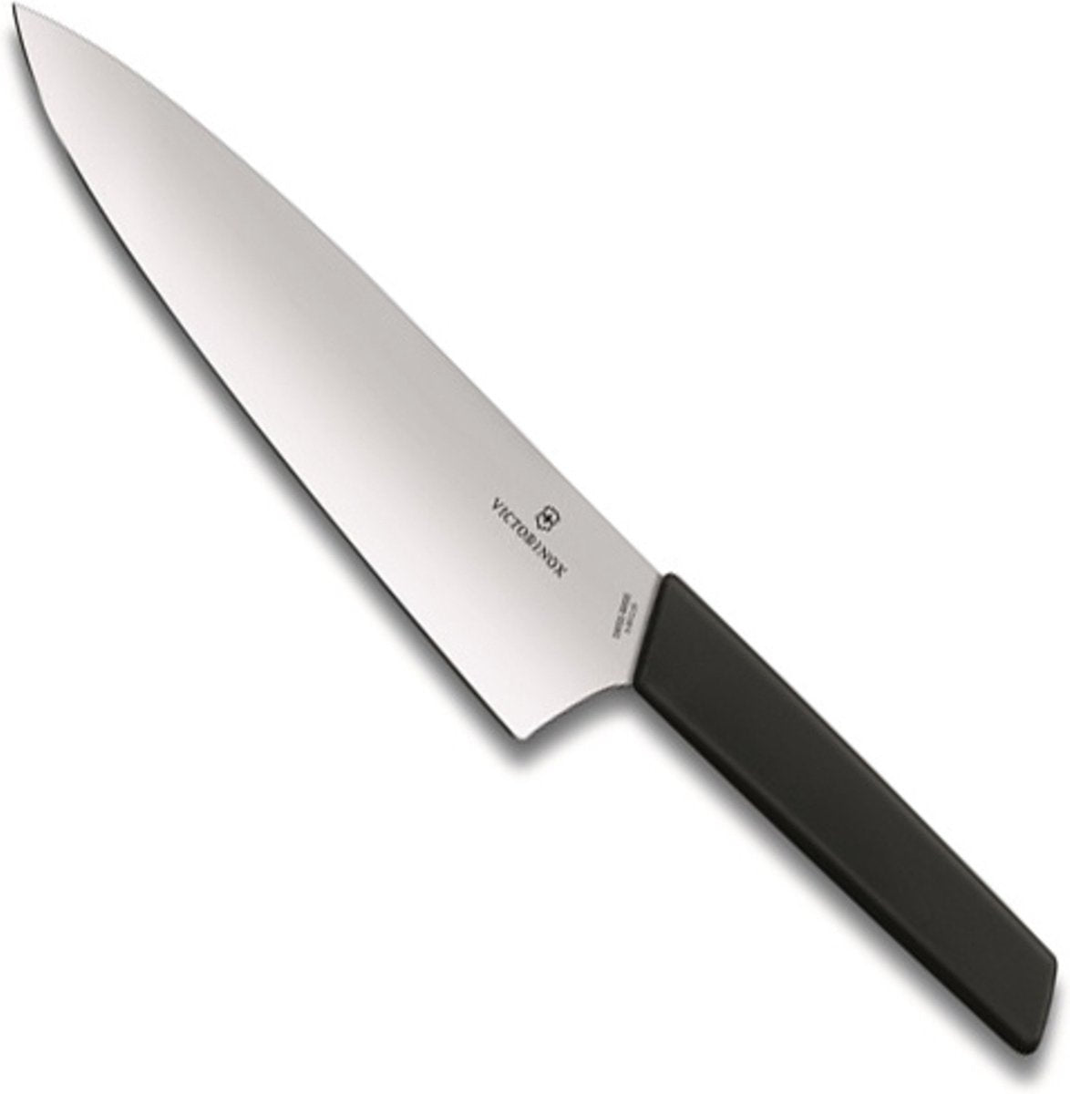 Victorinox swiss modern koksmes - 20cm - rvs pp kunststof - zwart