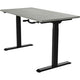 Zit-sta-bureau euroseats crank burslibl160oxy grijs, zwart beton metaal