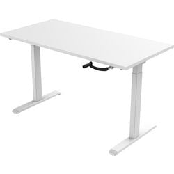 Zit-sta werkplek bursliwh140wit