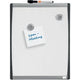 Nobo whiteboard met gewelfde lijst - 35,5 x 28cm - inclusief whiteboard accessoires - wit