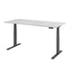 Bach zit-sta-bureau hammerer vxdkb19 5 g grijs 1800 x 800 mm
