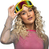 Boland party skibril neon geel