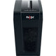 Rexel secure x10-sl stille papierversnipperaar - p4 micro snippers - tot 6 vel - 10l - zwart