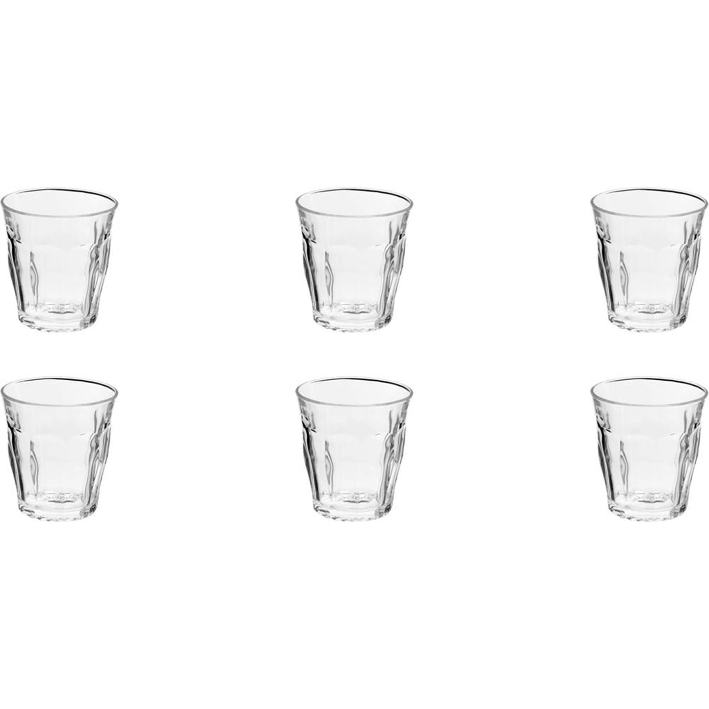 Duralex glas picardie 90ml 6 stuks