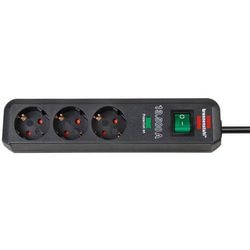 Stekkerdoos brennenstuhl eco-line bn3017 zwart