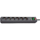Brennenstuhl stekkerdoos eco-line bn3073 zwart