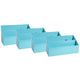 Brievenhouder exacompta 67962d aquarel pastelblauw pak van 4