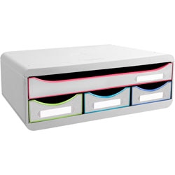 Ladekastje exacompta 319913d black office wit