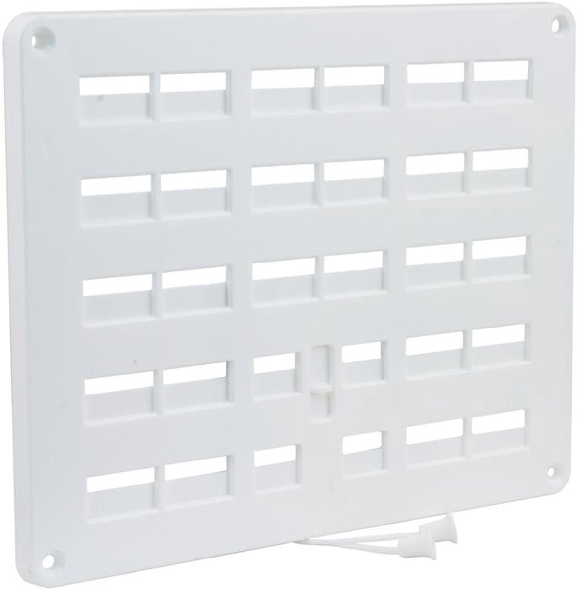 Star x starx luchtrooster met trekkoord - 200 x 250 mm - wit