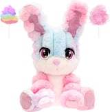 Imc toys cotton cuties bunny - geurende suikerspin knuffel 30 cm - afbeelding 1