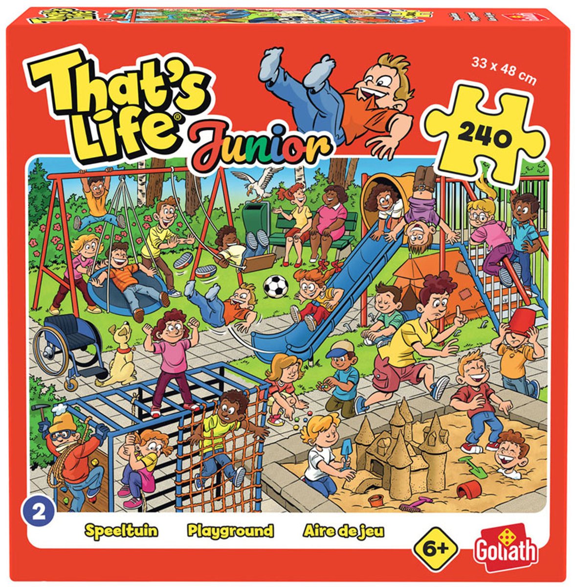 Goliath that's life junior | nummer 2 | speeltuin puzzel | 240 stukjes | vanaf 6 jaar