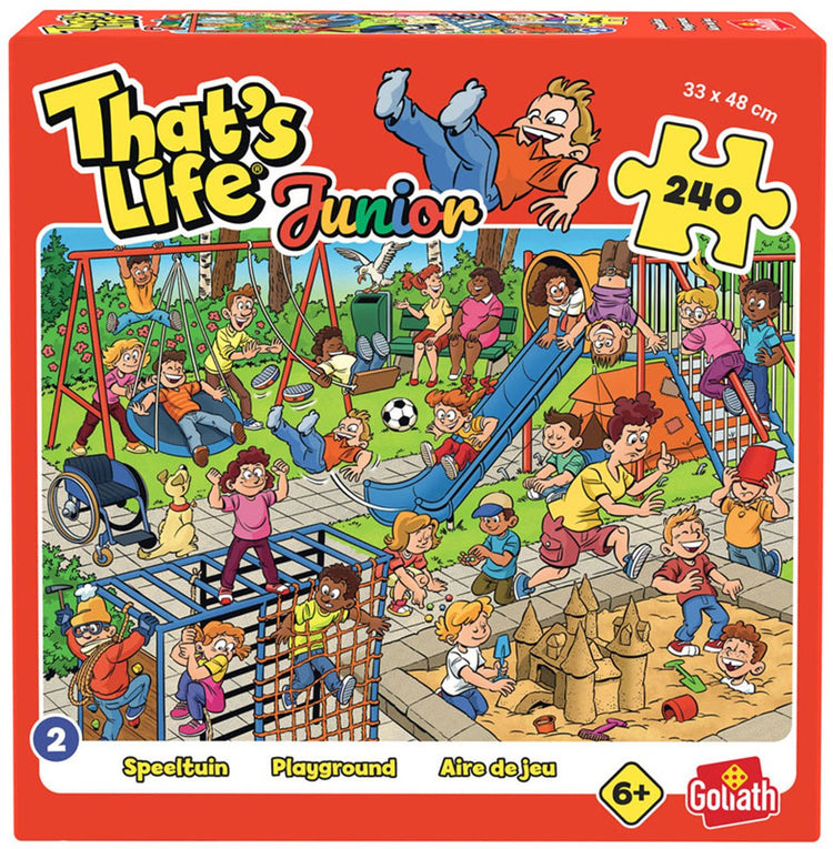 Goliath that's life junior | nummer 2 | speeltuin puzzel | 240 stukjes | vanaf 6 jaar