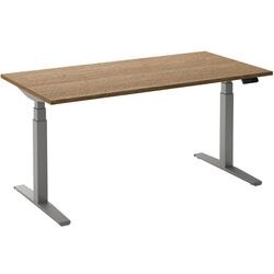 Zit-sta-bureau ceha ade2plme189q9006ret eiken tabak melamine, metaal