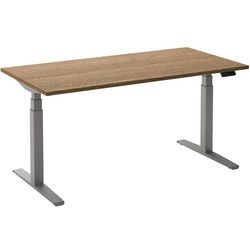 Zit-sta-bureau ceha ade2plme208q9006ret eiken tabak melamine, metaal