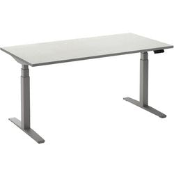 Zit-sta-bureau ceha ade2plme148q9006w wit melamine, metaal