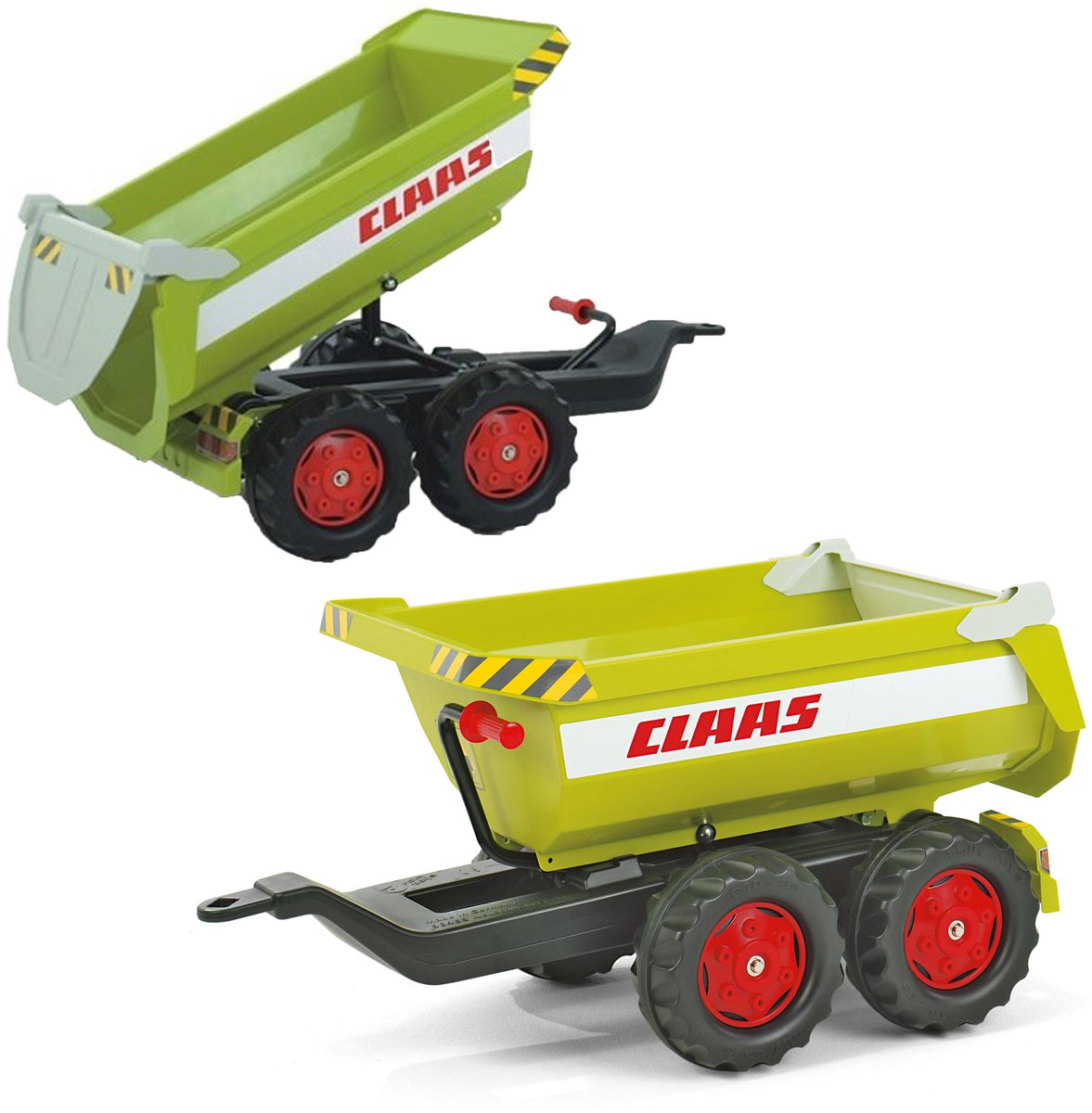 Rolly toys rollyhalfpipe trailer claas