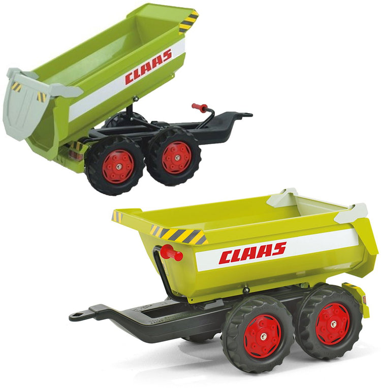 Rolly toys rollyhalfpipe trailer claas