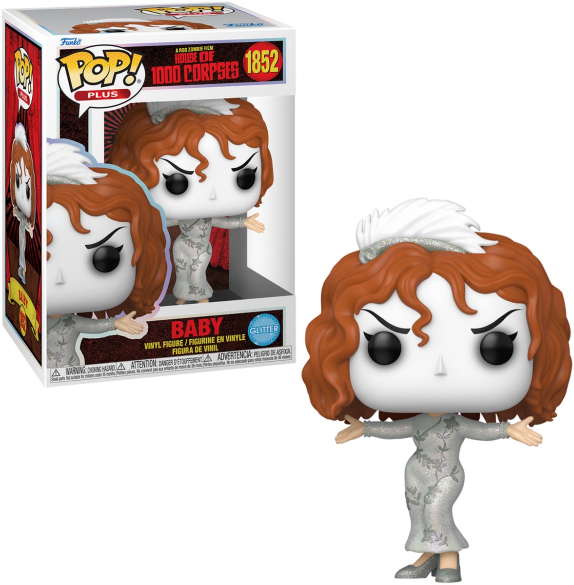 Funko pop! plus: house of 1000 corpses - baby (glitter) #1852