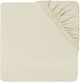 Jollein - baby hoeslaken ledikant jersey (ivory) - katoen - 60x120cm