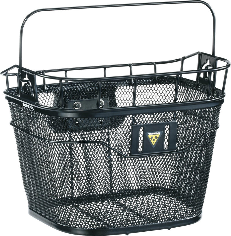 Topeak basket fietsmand - voor ebike - 16l - gelaste metaaldraad - zwart