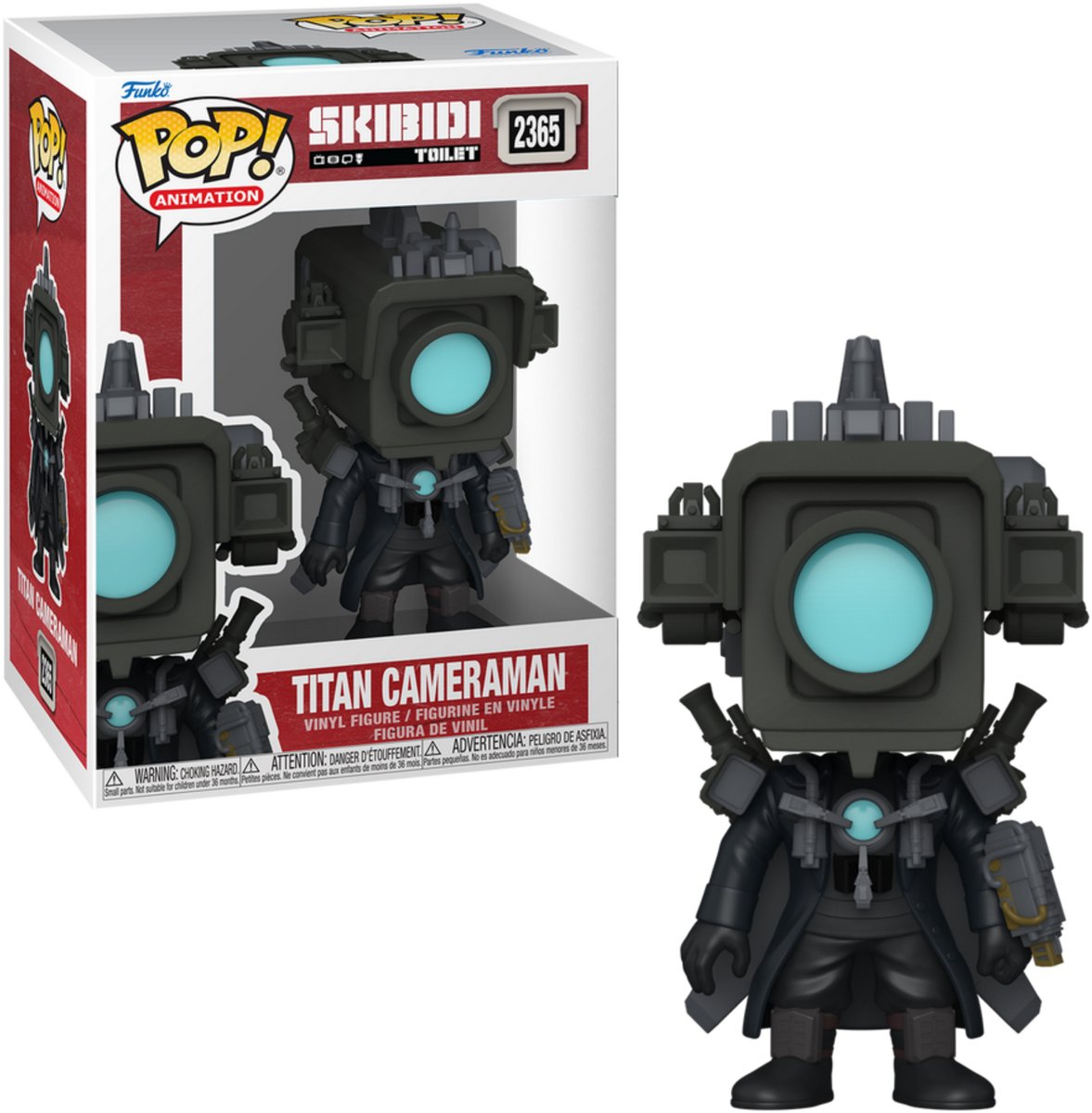 Funko pop vinyl: skibidi s2 - titan cameraman