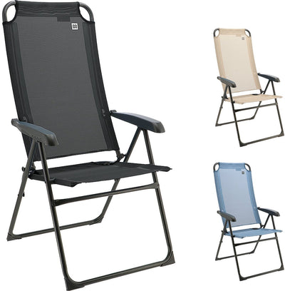 Travellife campingstoel lago ligstoel klapstoel - opvouwbare stoel, verstelbaar, 120 kg