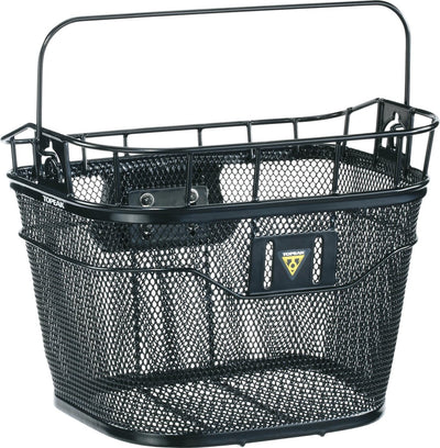 Topeak basket fietsmand - voor ebike - 16l - gelaste metaaldraad - zwart