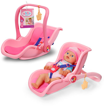 Baby born comfortabele draagstoel roze