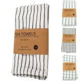 Theedoekset 3-delig 45x60cm 4 assorti - afbeelding 1