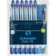 Schneider schrijfwaren schneider balpen - slider basic - xb - blauw - 6 stuks + 1x slider rave gratis - s-151277